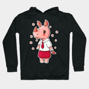 Rhino girl Hoodie